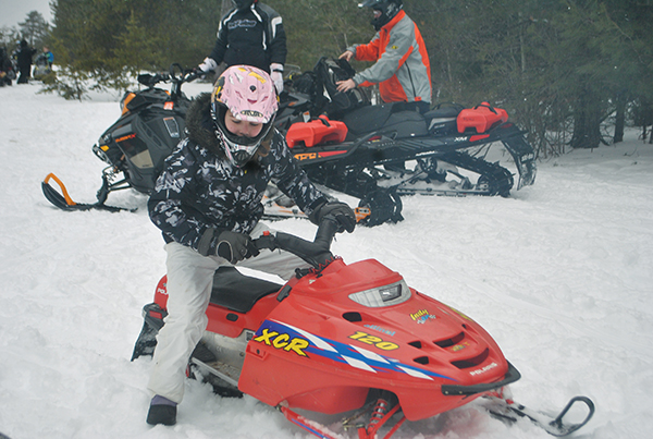 Top of the Lake Snowmobile Museum Hosts Kids Ride 