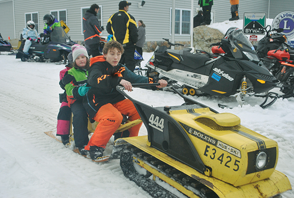 Top of the Lake Snowmobile Museum Hosts Kids Ride 