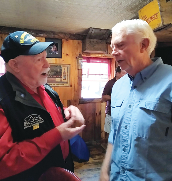 Jim Duke discusses the Wilderness Concerns with Congressman Bergman