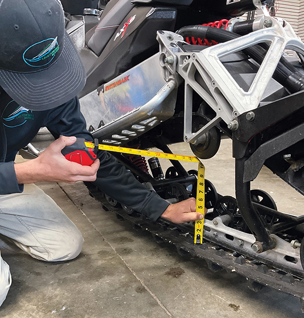 Snowmobile maintenance