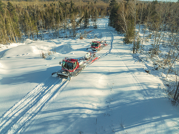 Portage Lake Lift Bridge,Keweenaw Snowmobile Club