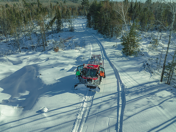 Portage Lake Lift Bridge,Keweenaw Snowmobile Club