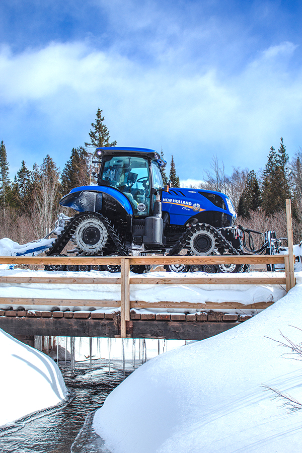 Portage Lake Lift Bridge,Keweenaw Snowmobile Club